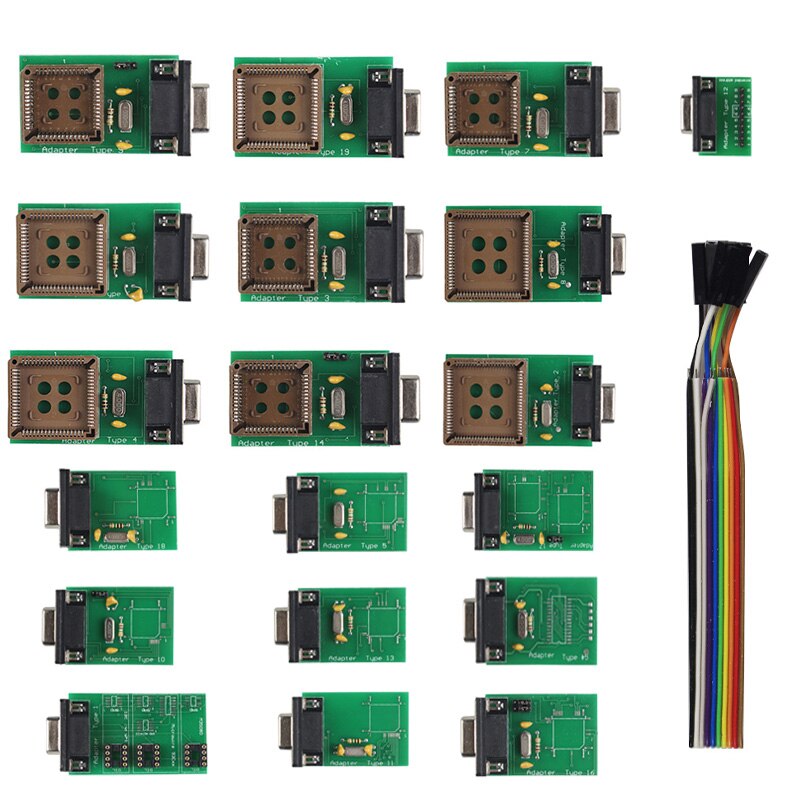 UPA Usb con 1,3 SN:050D5A5B, herramienta de diagnóstico, programador ECU con adaptador completo UPA