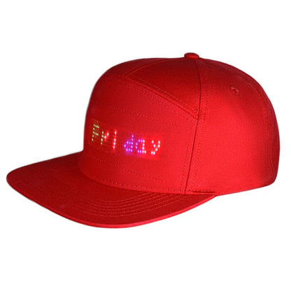 Gorra de béisbol Unisex Bluetooth LED teléfono móvil aplicación controlada.