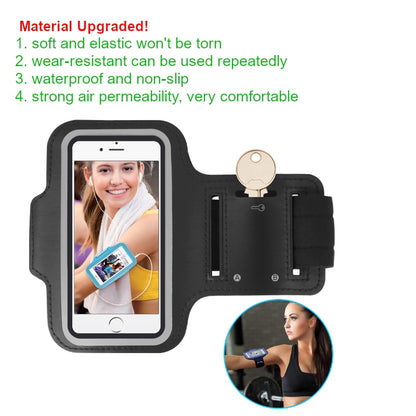 Funda con brazalete para teléfono móvil, accesorio de 5 - 7 pulgadas para deportes al aire libre