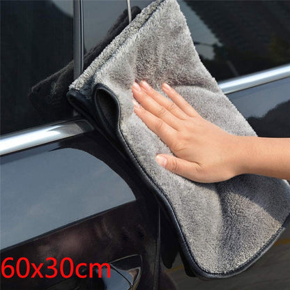 Toalla de secado de coche super absorbente.