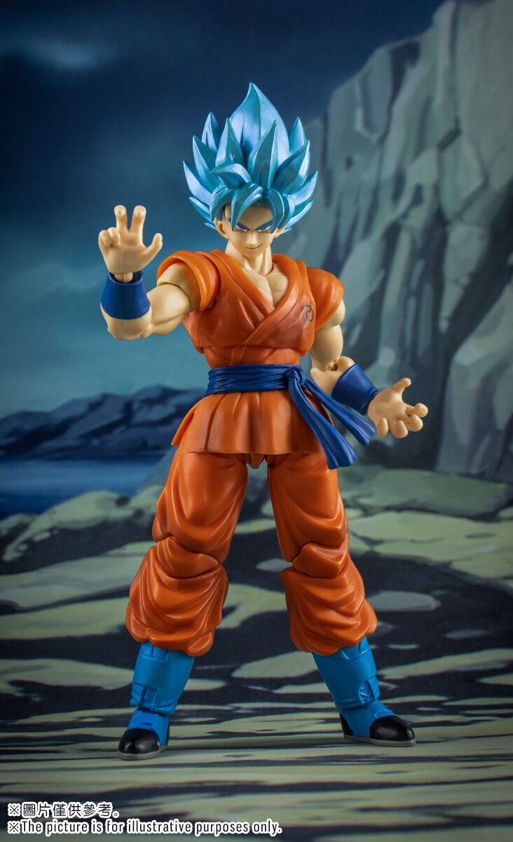 Figuras de acción de Dragon Ball, Weiss SSJ God Goku.