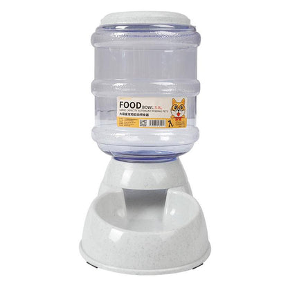 Cuenco de alimentación automática para mascotas, cuencos de 3,8 L para comida de perro, alimentador para gatos, dispensador de agua y comida para cachorros de gran capacidad, producto para mascotas