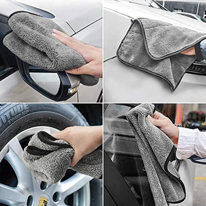 Toalla de secado de coche super absorbente.