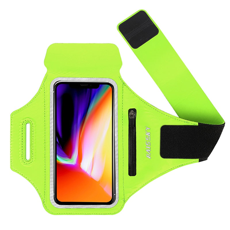 Brazalete deportivo para correr, bolsa con cremallera para Airpods Pro.