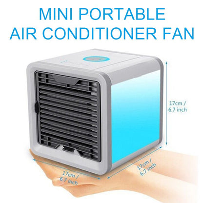 Mini aire acondicionado USB, ventilador de refrigeración por agua.