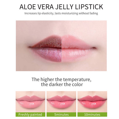 VIBELY-Bálsamo labial Natural de Aloe Vera para mujer.