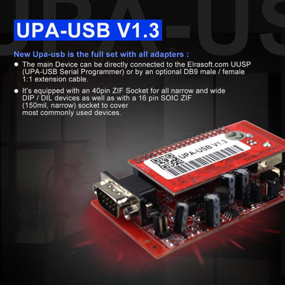 UPA Usb con 1,3 SN:050D5A5B, herramienta de diagnóstico, programador ECU con adaptador completo UPA