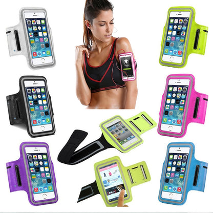 Funda de brazo para teléfono móvil, accesorio para deportes al aire libre.