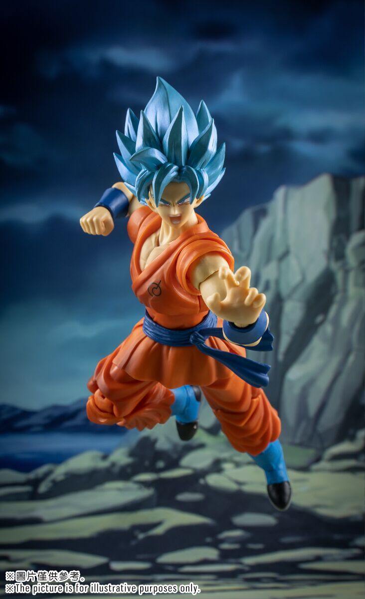 Figuras de acción de Dragon Ball, Weiss SSJ God Goku.