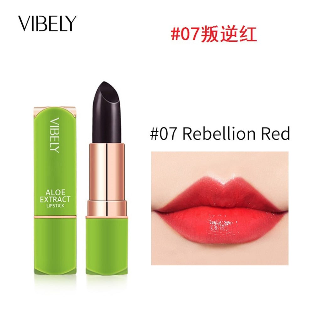 VIBELY-Bálsamo labial Natural de Aloe Vera para mujer.