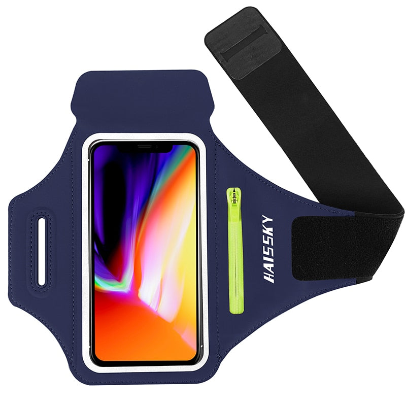 Brazalete deportivo para correr, bolsa con cremallera para Airpods Pro.