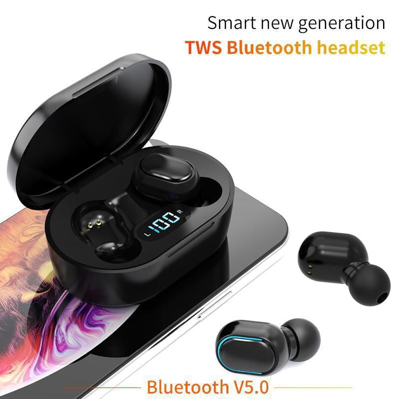 Auriculares TWS inalámbricos con Bluetooth.