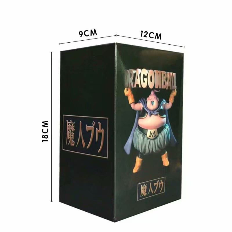 Cenicero portátil de Dragon Ball para adultos, figura de acción de hombre mágico, Buu Majin