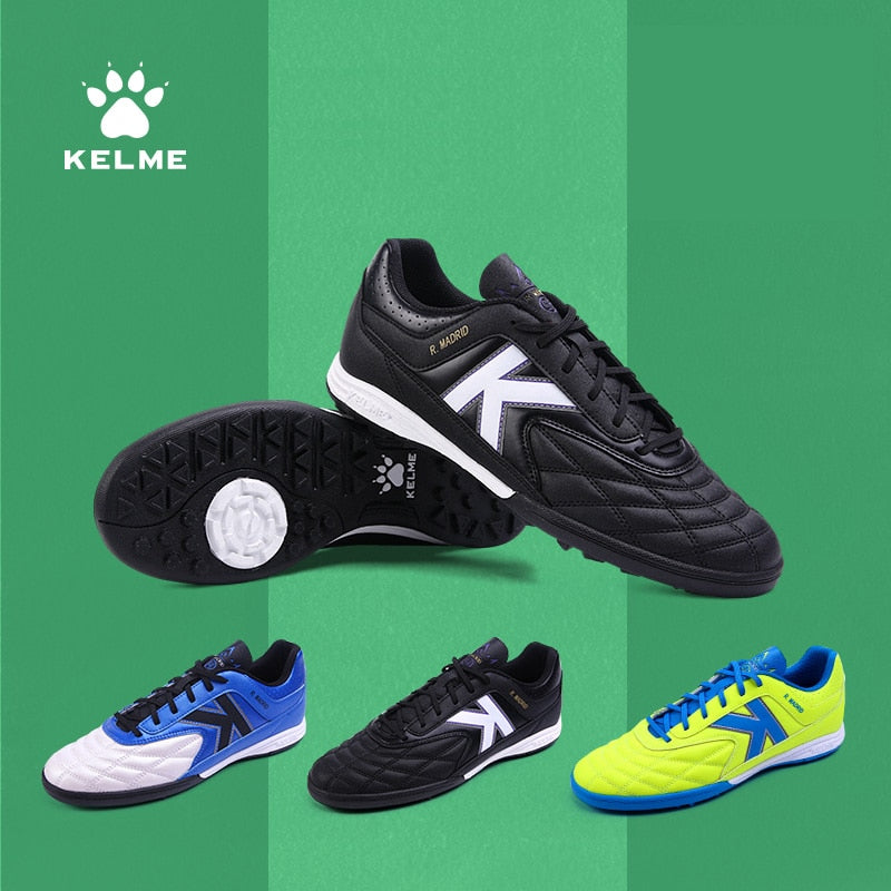 KELME-Zapatillas de fútbol antideslizantes para hombre.