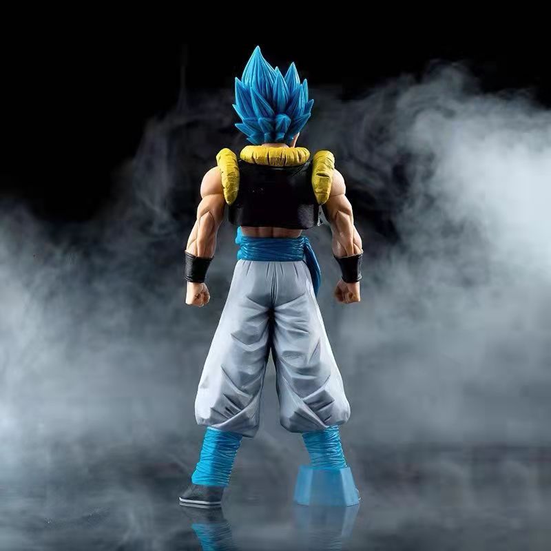 Figura de acción de Dragon Ball Z Super Saiyan Blue Gogeta, modelo de PVC de 26CM.