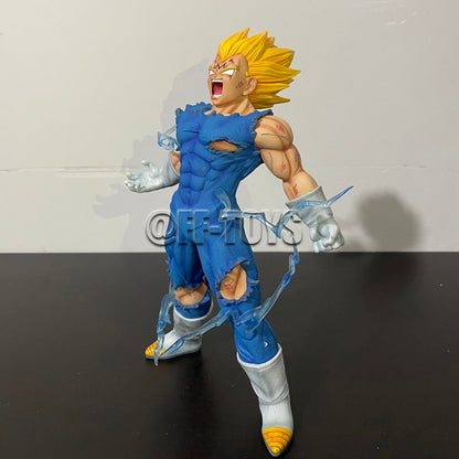 Anime Dragon Ball Z GK Vegeta figura autodestrucción Majin Vegeta figurita 27CM PVC.