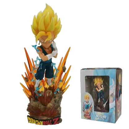 Figuras de acción de Dragon Ball, Gogeta, Super Saiyan, DBZ, Goku, Vegeta, Vegetto, colección de Anime en PVC, juguete de dibujos animados para niños