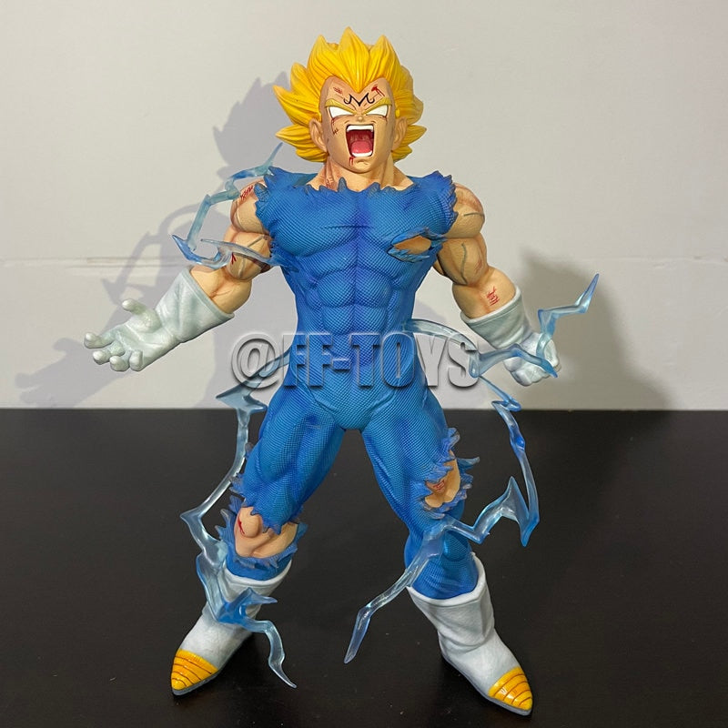 Anime Dragon Ball Z GK Vegeta figura autodestrucción Majin Vegeta figurita 27CM PVC.