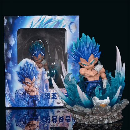 Figuras de acción de Dragon Ball, Gogeta, Super Saiyan, DBZ, Goku, Vegeta, Vegetto, colección de Anime en PVC, juguete de dibujos animados para niños