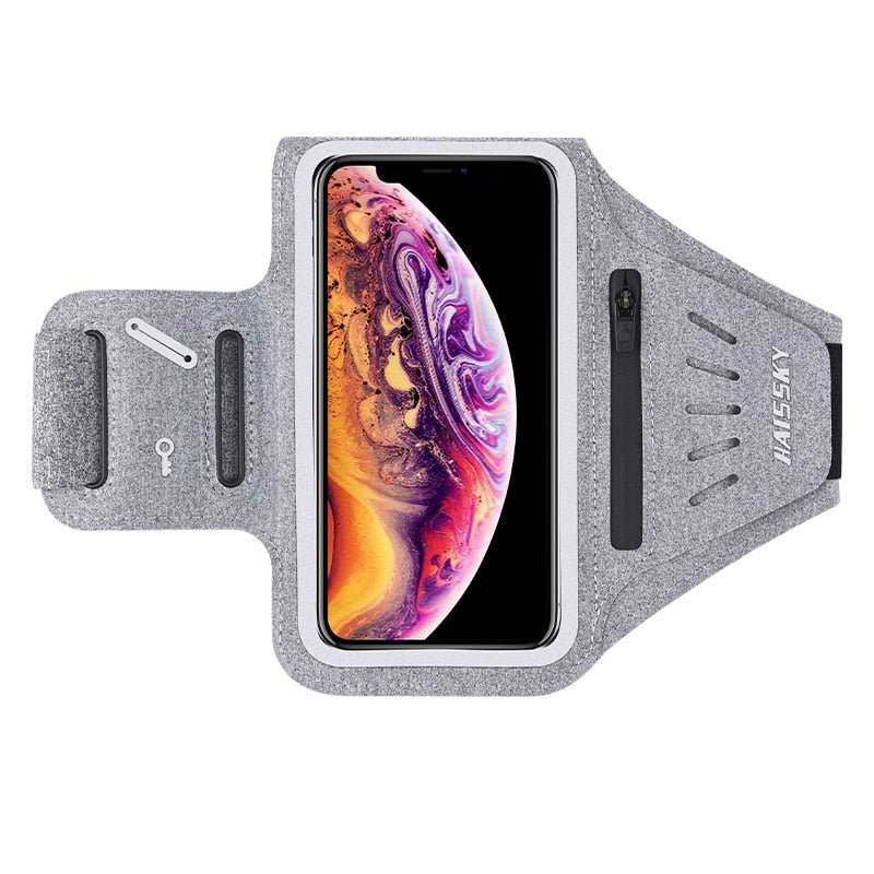 Brazalete deportivo para correr, bolsa con cremallera para Airpods Pro.