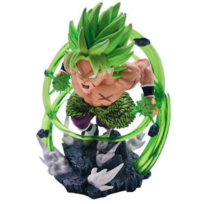 Figuras de acción de Dragon Ball Super Saiyan Broly.