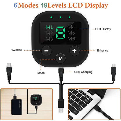 EMS inalámbrico Estimulador muscular entrenador inteligente abdominales