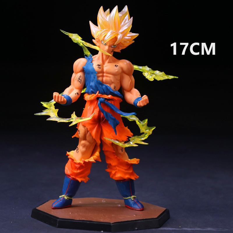 Bandai-figura de acción de Dragon Ball Z