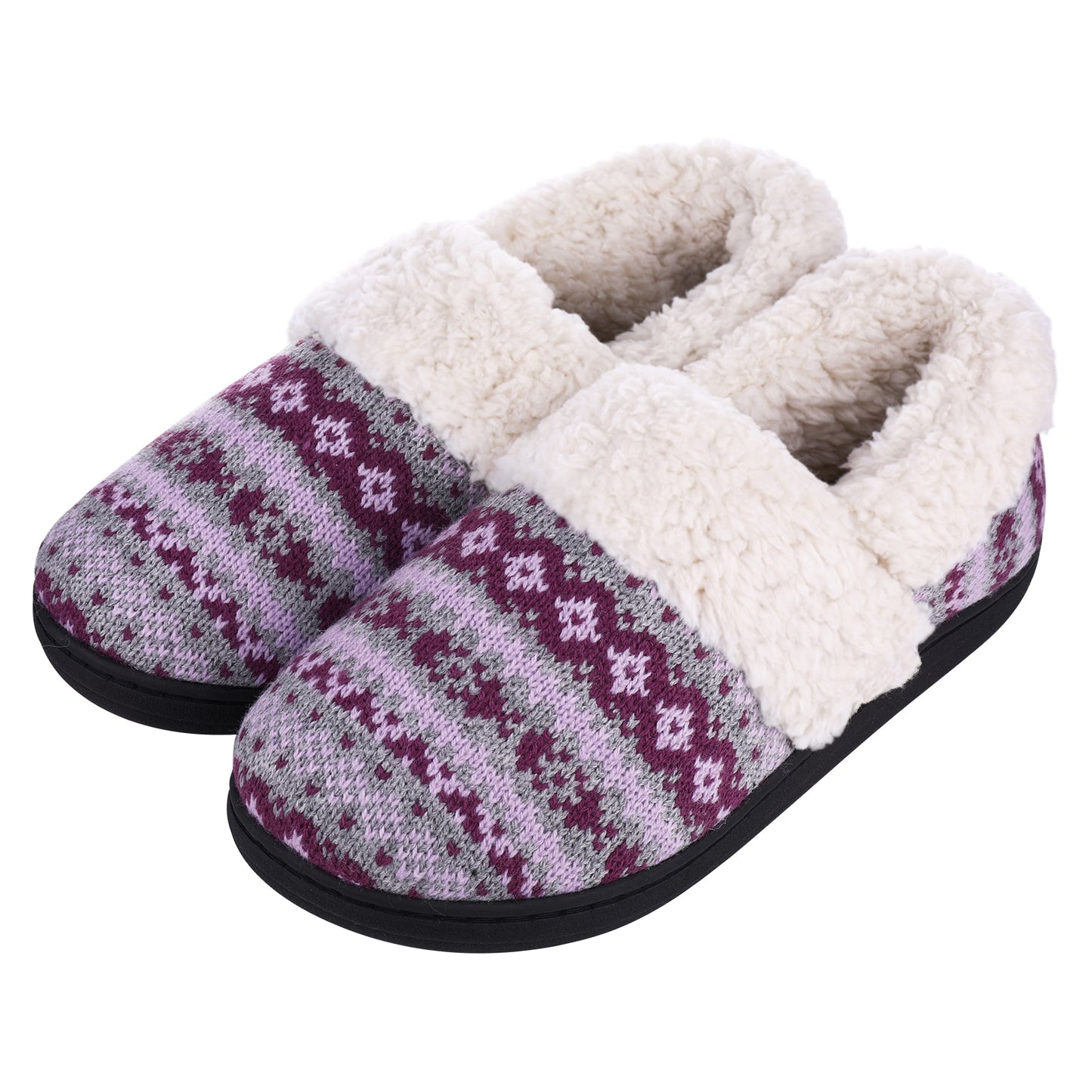 Pantuflas de casa para interiores, espuma viscoelástica.