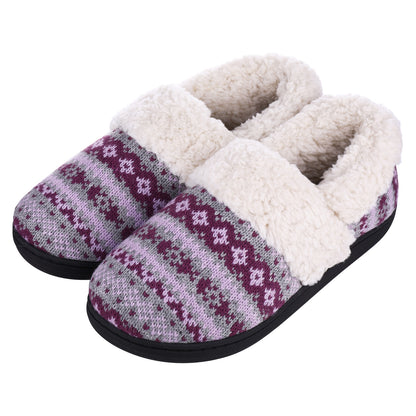 Pantuflas de casa para interiores, espuma viscoelástica.