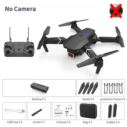 E88Pro-Dron 4K profesional con cámara HD gran angular de 2022 P.