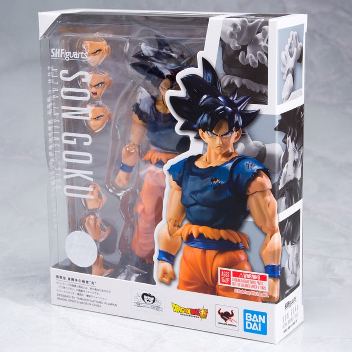 BANDAI-figuras de acción de Dragon Ball Super.