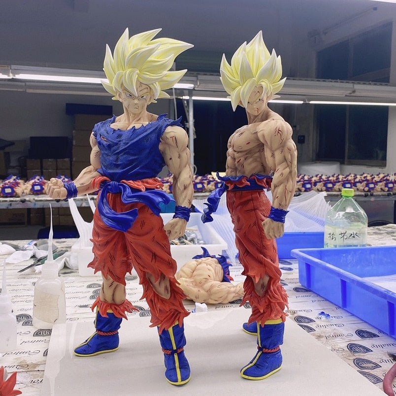 Figura de acción de Son Goku de Dragon Ball Z, Super Saiyan.