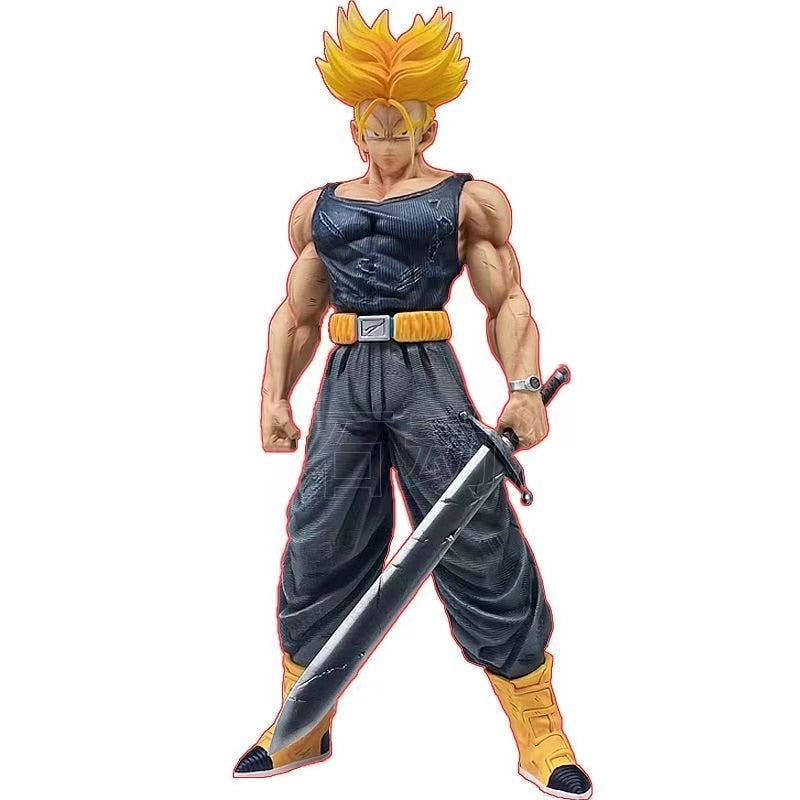 Bandai-figura de acción de Dragon Ball Z