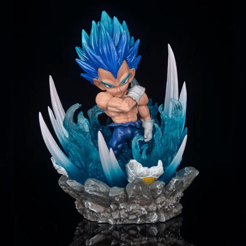 Figuras de acción de Dragon Ball, Gogeta, Super Saiyan, DBZ, Goku, Vegeta, Vegetto, colección de Anime en PVC, juguete de dibujos animados para niños