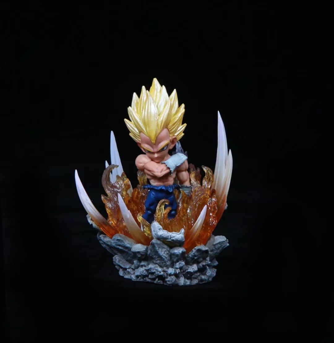 Figuras de acción de Dragon Ball, Gogeta, Super Saiyan, DBZ, Goku, Vegeta, Vegetto, colección de Anime en PVC, juguete de dibujos animados para niños