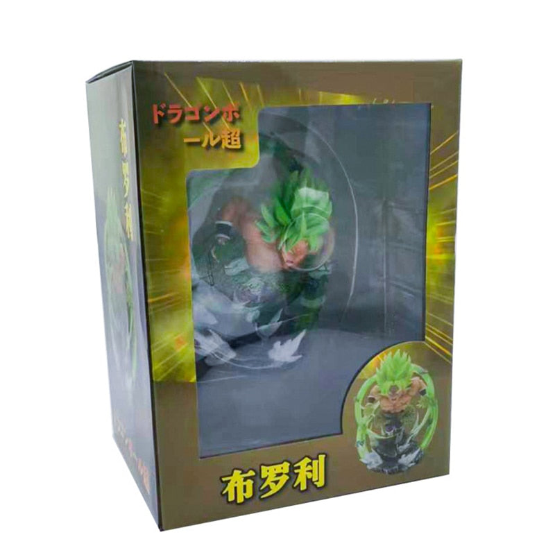 Figuras de acción de Dragon Ball Super Saiyan Broly.