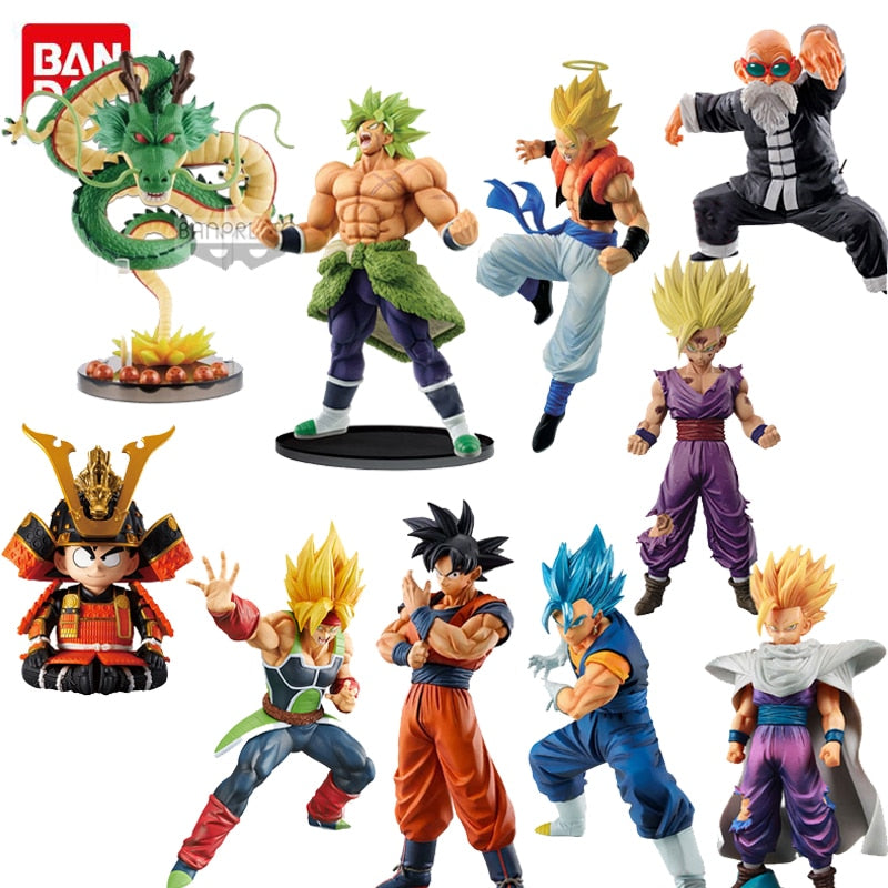 figuras de acción originales de Dragon Ball Z, Bandai.