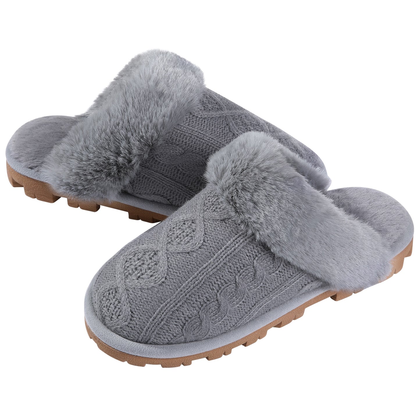 Pantuflas de casa para interiores, espuma viscoelástica.