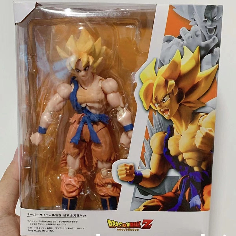 Figuras de acción de Dragon Ball Super.