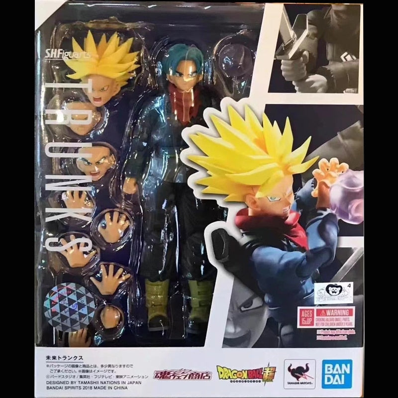 Figuras de acción de Dragon Ball Super.