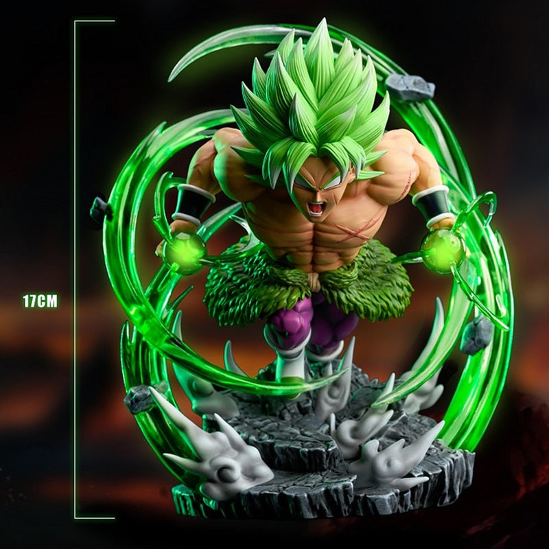 Figuras de acción de Dragon Ball Super Saiyan Broly.