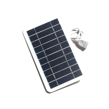 Panel Solar plegable para exteriores.