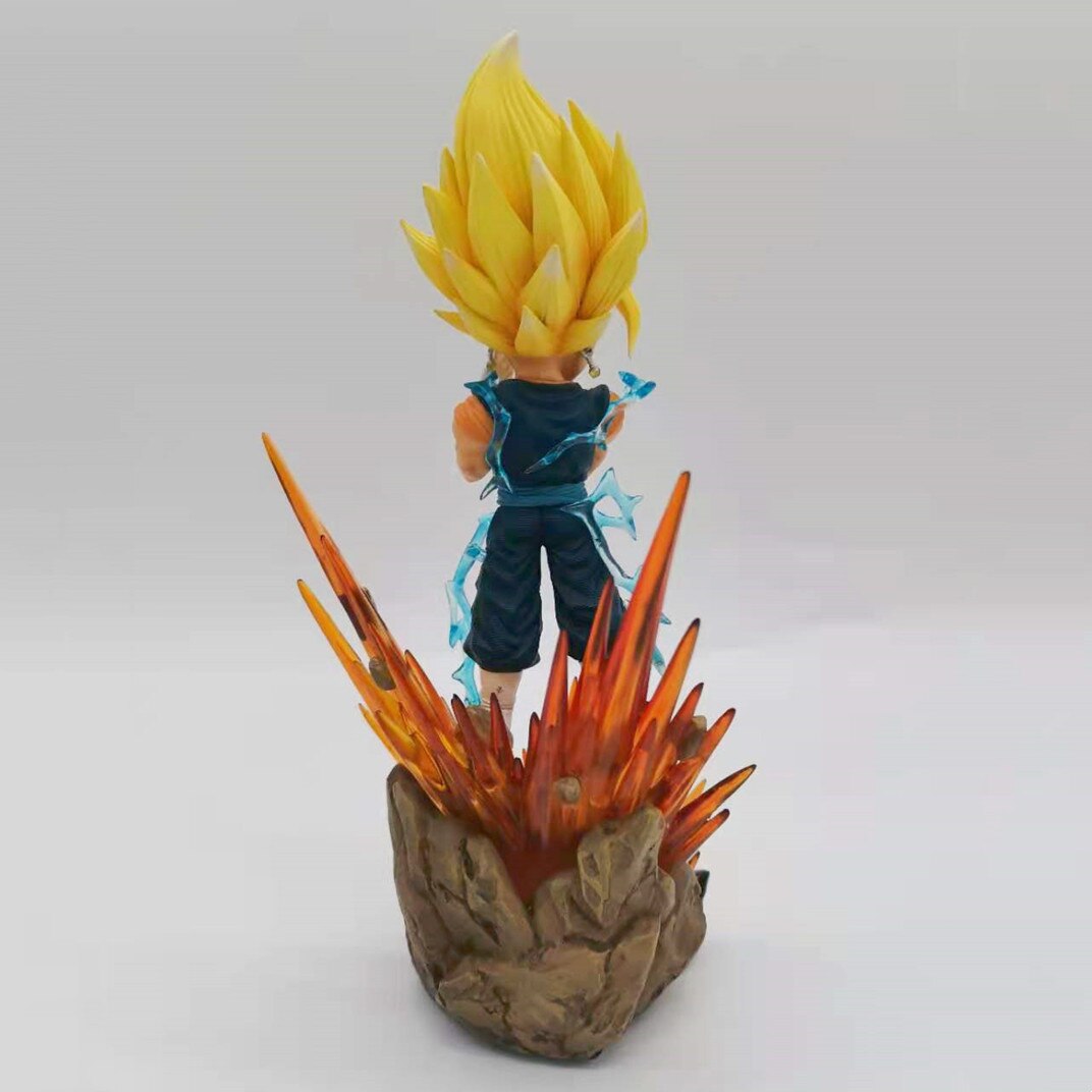 Figuras de acción de Dragon Ball, Gogeta, Super Saiyan, DBZ, Goku, Vegeta, Vegetto, colección de Anime en PVC, juguete de dibujos animados para niños