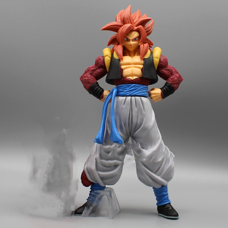 Figura de Dragon Ball de 40cm, estatua de PVC de Son Goku GT Super Saiyan 4, Anime Vegeta Ape, juguete de colección, regalo de Navidad