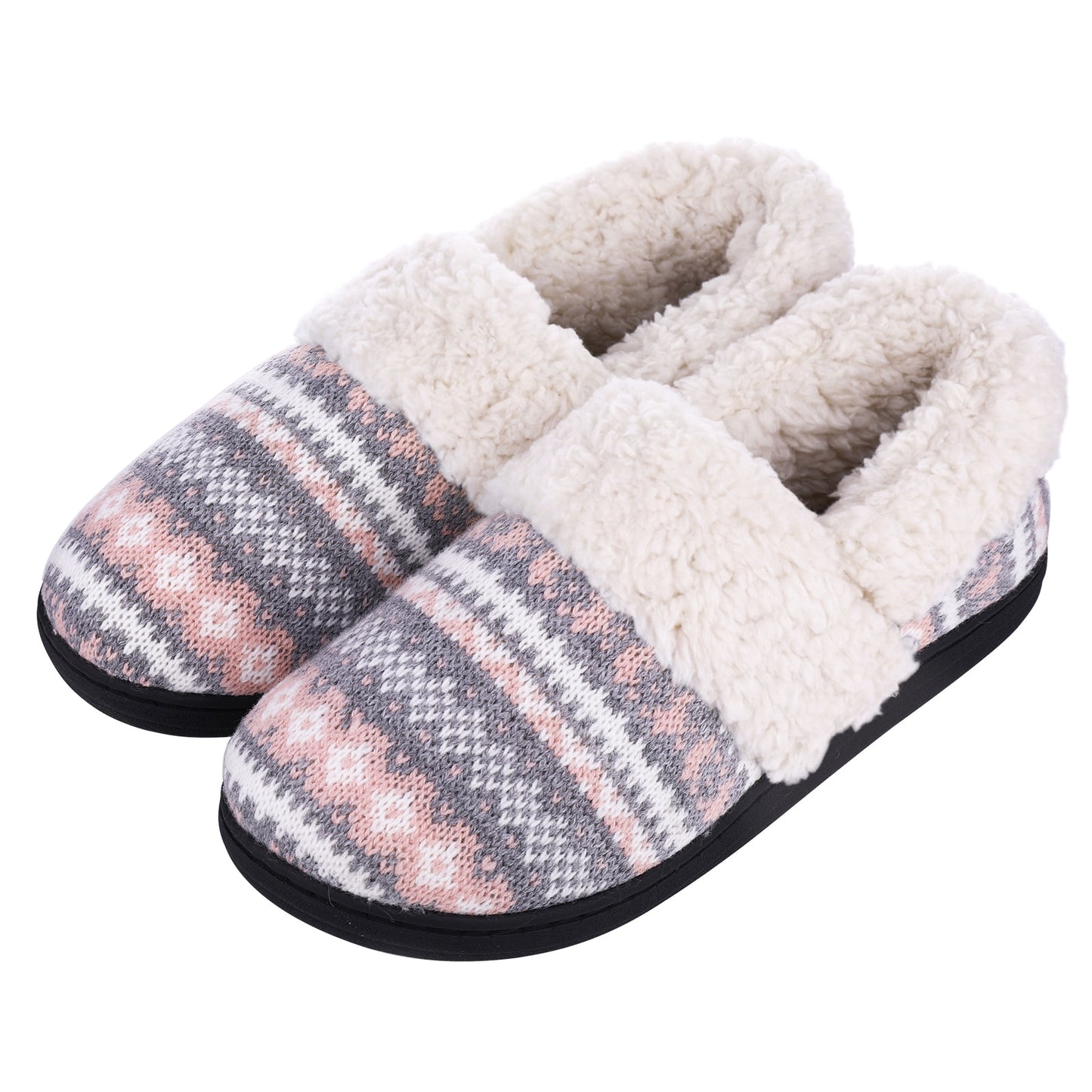 Pantuflas de casa para interiores, espuma viscoelástica.