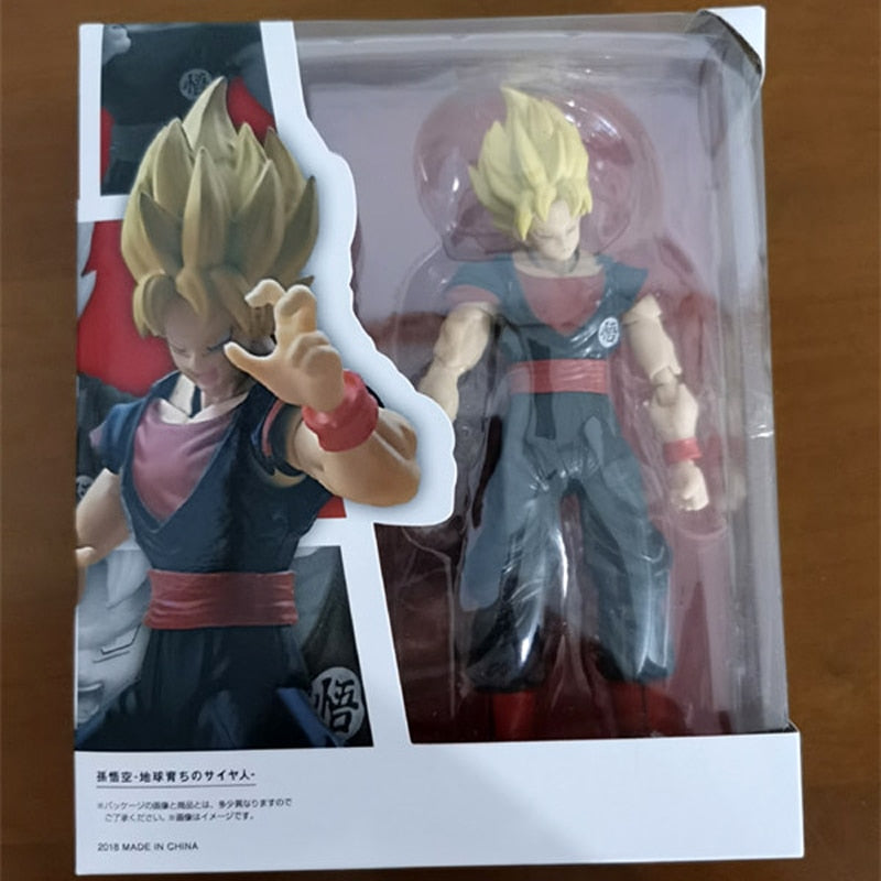 Figuras de acción de Dragon Ball Super.