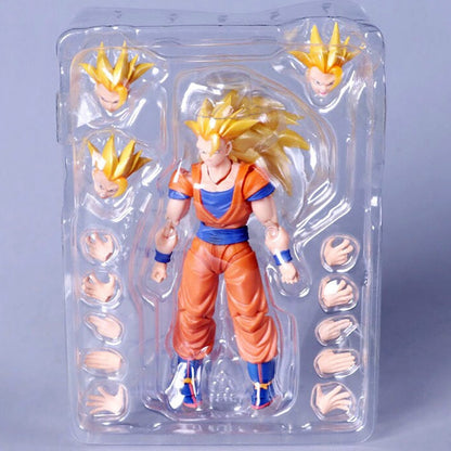 Figuras de acción de Dragon Ball Super.