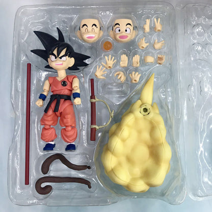 Figuras de acción de Dragon Ball Super.