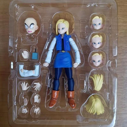 Figuras de acción de Dragon Ball Super.