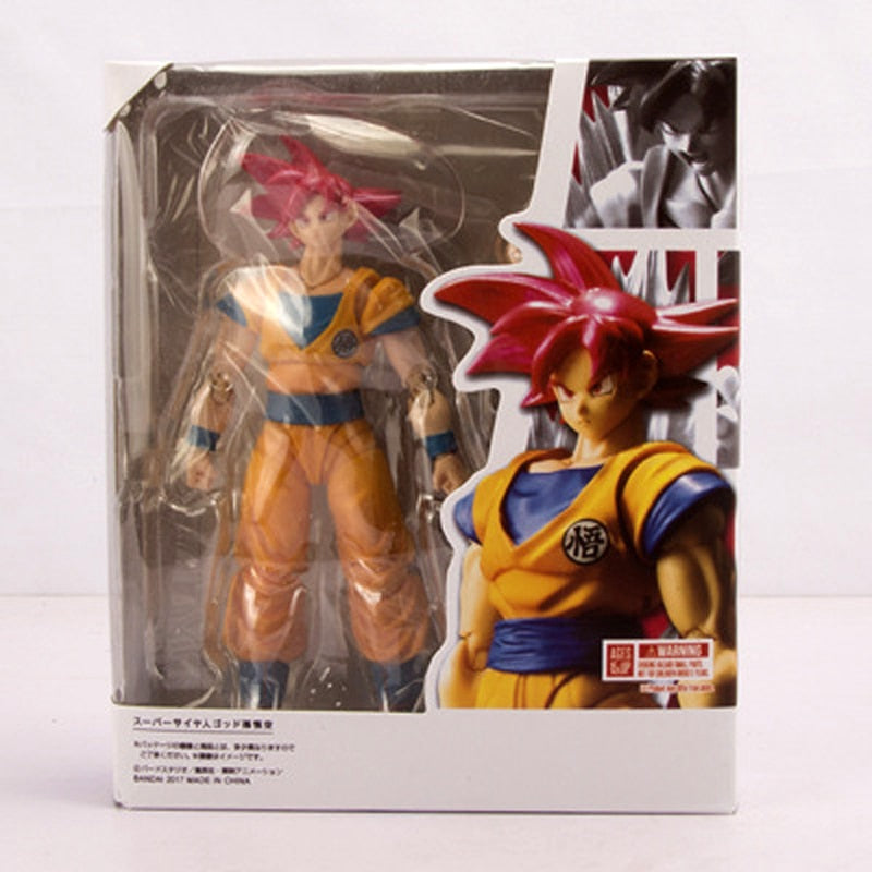 Figuras de acción de Dragon Ball Super.